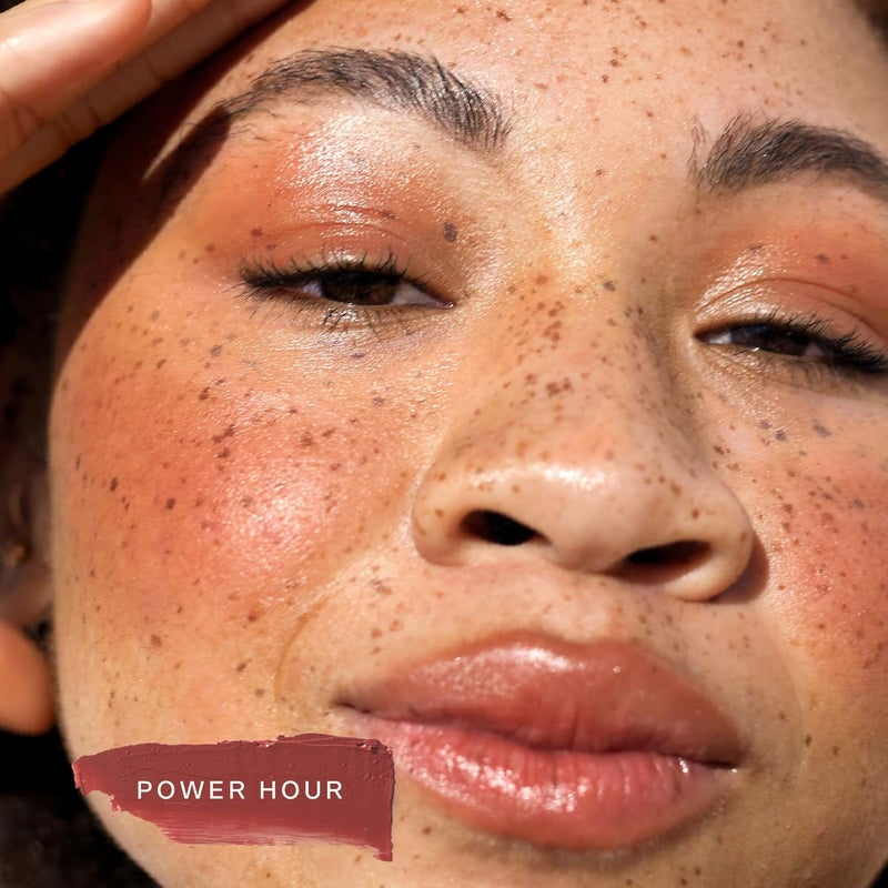 TOWER 28 Beauty BeachPlease Cream Blush for Cheeks and Lips - Multi-Purpose Lip and Cheek Tint in Orange Blush - for Sensitive Skin – Color POWER HOUR, Luminous Finish - Image 5